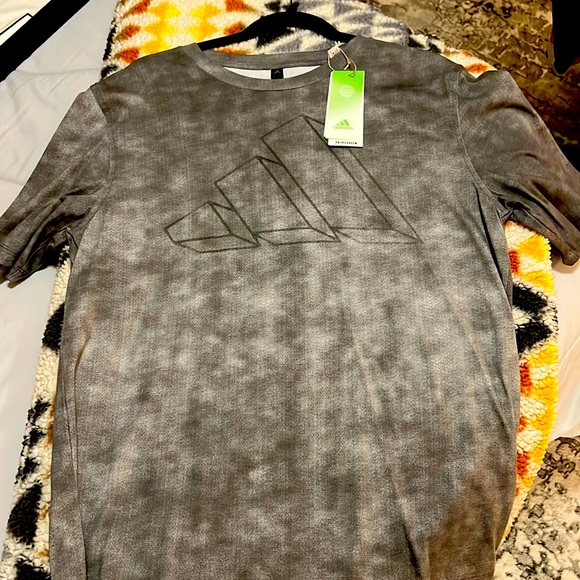Adidas Grey Tee - Picture 1 of 3